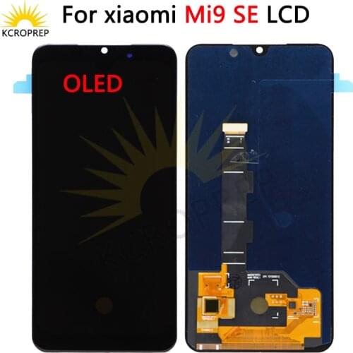 For OLED Xiaomi Mi 9 SE LCD Display Touch Screen Digitizer Assembly For MI 9SE Display Replacement FREE SHIPPING