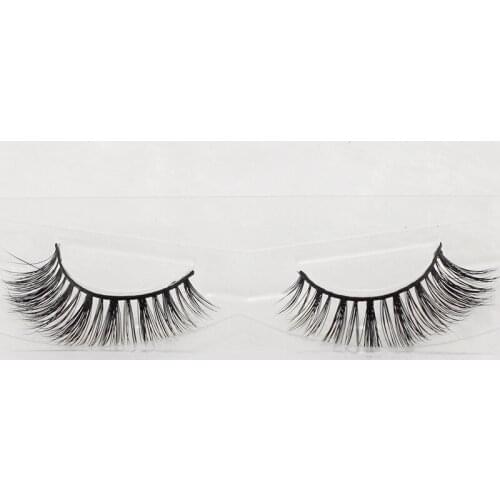 1 Pair Real 3D Mink Lashes Soft Natural False Eyelashes Mink Eyelashes Makeup Long Eye Lashes Eyelash Extension
