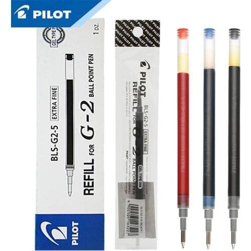 20Pcs Japan Pilot Gel Ink Refill Original BLS-G2 0.5mm/0.7mm office and school stationery wholesale