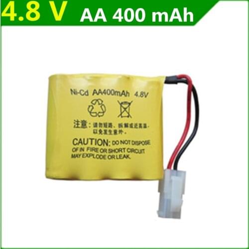 4.8V 400mAh Ni-Cd rechargeable battery pack Huanqi 508 611 605 550 remote control car on the 5th AA batteries