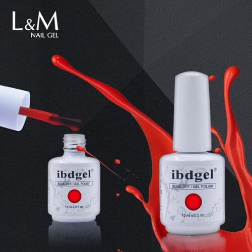 9 pcs ibdgel Bright Colors Uv Gel Nail Polish Soak Off UV LED Nail Polish hot sales Gel primer Lak