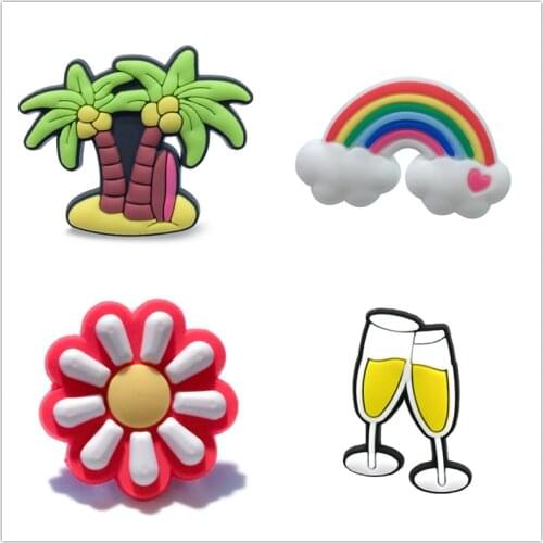 Cave Shoes Decorative Buckle Flower Shoes Hole Shoe Buckle Accessories Hole Shoe Buckle Smart Star Diy Accessories Crocses