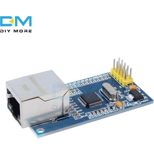 For Arduino W5500 Ethernet Network Modules For Arduino TCP IP 51 STM32 SPI Interface Board 3.3V 5V I/O MCU