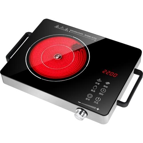 Electrical Magnetic Waterproof Induction Cooker Hob Oven Hot Pot Stove With Timer Ceramic Heating Furnace Cooktop Plate EU