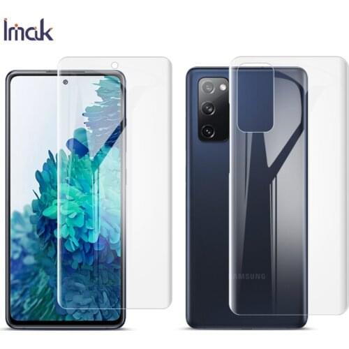 For Samsung Galaxy S20 FE Screen Protector IMAK Full Coverage Protective Hydrogel Film for Samsung S20 FE Not Glass