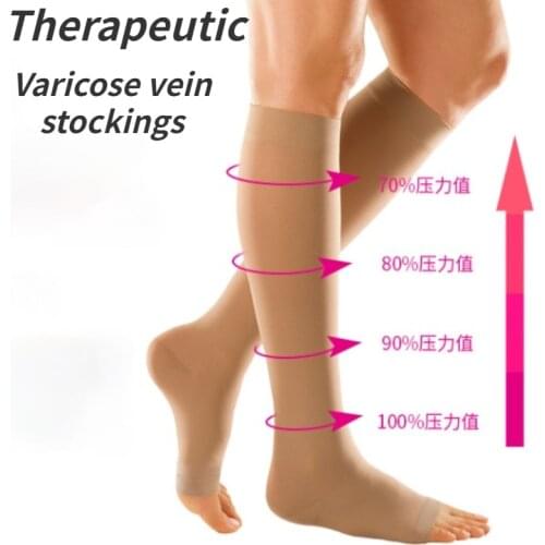 Long socks 2020 Compression stockings nursing Man Woman varicose veins toe High set sports leg warmers Leggings for fitness