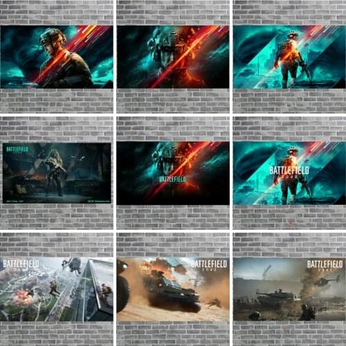 Battlefield 2042 Game Anime Poster Canvas Painting Live Room Wall Decor Canvas Wall Stickers Poster Home Decoration Painting