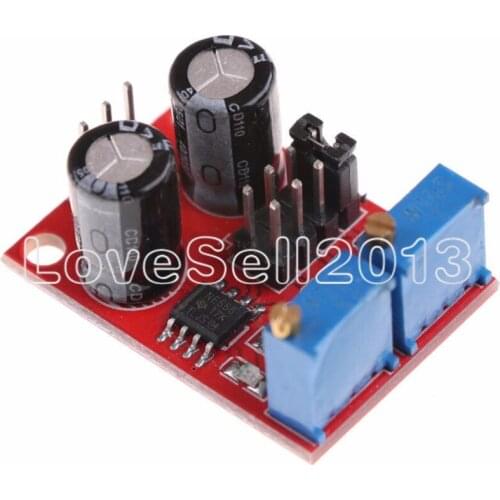 2Pcs NE555 Pulse Generator Frequency Duty Cycle Adjustable Module Square/Rectangular Wave Stepping Motor Driver LED Indicator 5V