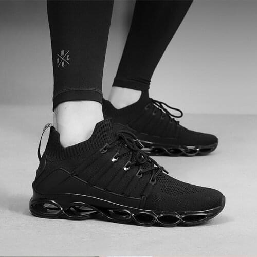 Men Shoes Sneakers Tenis Masculino Breathable Damping Male Running Sports Shoes Blade Casual Footwear Large Size 48 Zapatillas