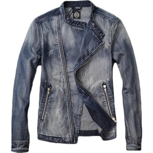 Summer Style Mens Coat Denim Suit Dress Jackets Automotive Jackets For Men European Designer Mens Clothing Brand Overcoats A964