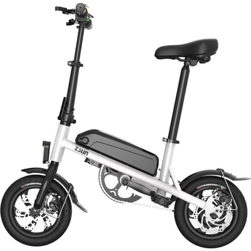 Mini Electric Bicycle Two Wheels Electric Bicycle 36V 250W Portable Two Wheels Electric Scooter With Seat Adult