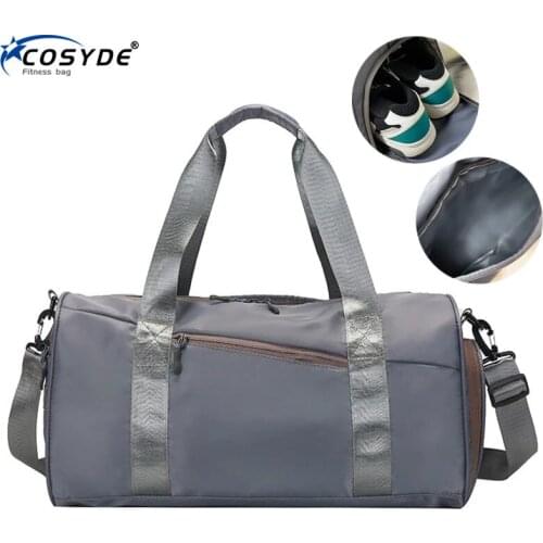 2021 New Sports Gymnasium Multifunctional Bag Of Shoulder Fitness With Shoes Pocket Shoes Travel Wet Dry Yoga Bag Swimming Bags