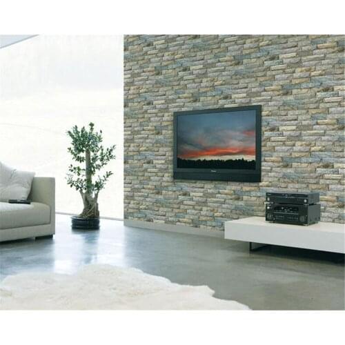 Beibehang modern brick texture background 3D wallpaper waterproof Living room corridor Hotel wall paper home decor behang