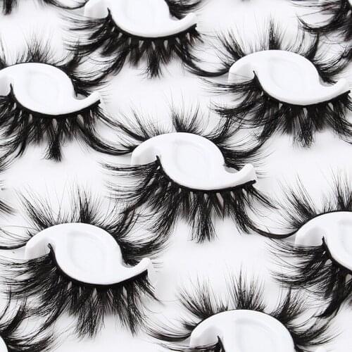 Lashes 20/10 Pairs 3D Faux Mink Lashes Fluffy Soft Wispy Volume Natural long False Eyelashes Eye Lashes Reusable Eyelashs Makeup