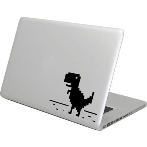 Cute 8 Bit Dinosaur Laptop Decal Sticker for Apple Macbook Pro Air Retina 11 12 13 15 inch Vinyl Skin Mac Book Mi Notebook Decal