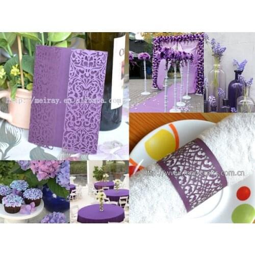 Lavender wedding,purple wedding decorations,purple wedding cards,purple favor boxes and wrappers