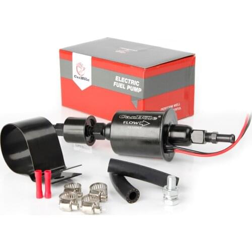 Universal Electric Fuel Pump Self- primming FuelTransfer Pump 5/16 inch, 5-9 Psi E8012S, EP12S