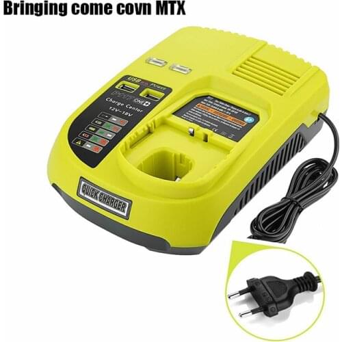 Free shipping 3A Battery Charger for RYOBI 12-18V Ni-CD Ni-MH Li-ion P110, P111 P107 P108 for Ryobi one+ Battery P117 hot sell