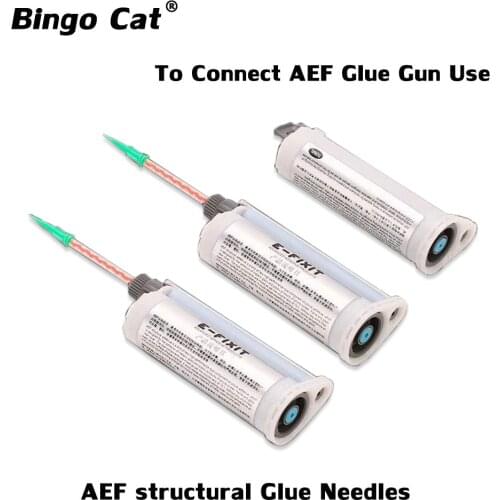 10pcs E-Fixit AEF Structural Glue Needles For Mobile Phone Glass Frame Back Cover Bonding Connect Glue Gun Dispenser Use