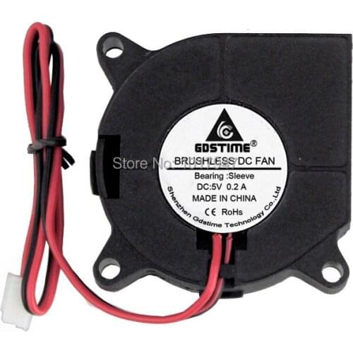 10 Pieces lot DC Brushless Cooling Exhaust Blower Fan 5V 2Pin 4cm 40mm 40x20mm