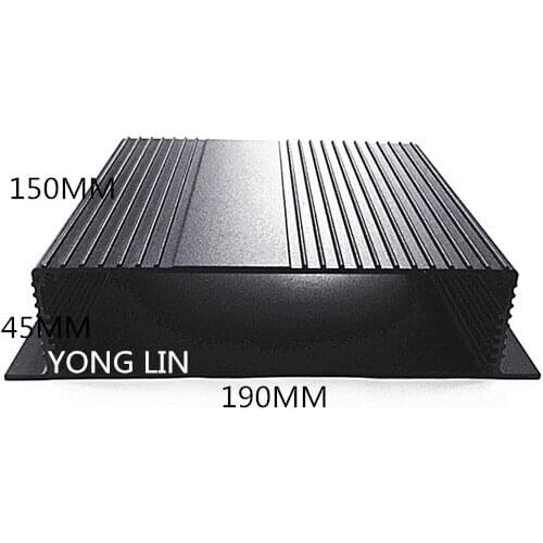 20pcsAluminum BOX/Network Cabine/ Automotive aluminum shell/ 190*45-150 Shielded enclosures/Motor controller aluminum shell
