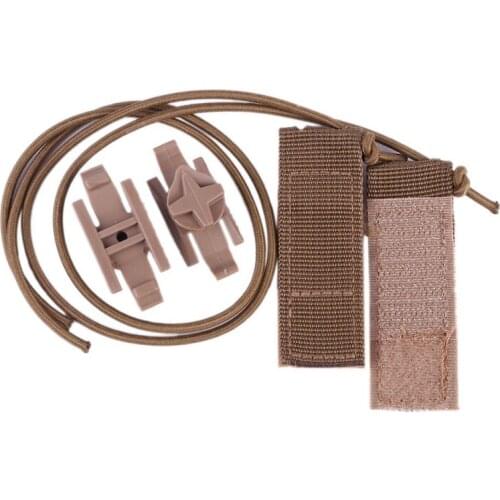 Tactical Airsoft Adapter Adaptation Line Rope Hunting Cycling Fast Helmet Accessory Sunglass Line for Goggles Fast Helmet Rail