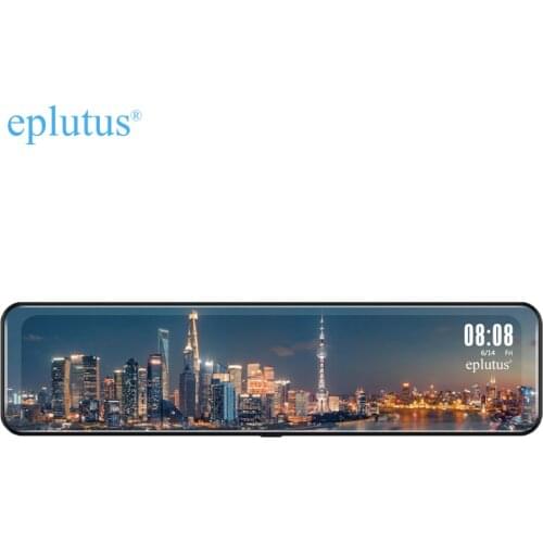 DVR Car Video Recorder for car 2 cameras Auto Registrator rear view camera Video Recorder Mirror D88 12 inch Full HD 1080P