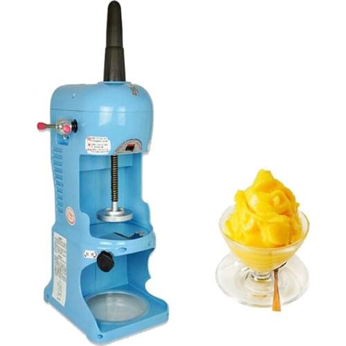 Electric Ice Crusher Machine Industrial Ice Crusher Snow Cone Machine Ice Crusher Shaved Machine 90kg / H