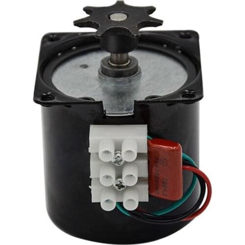 Hot Incubator Turn the Eggs Motor Engine Reversible Geared Motor 220V Incubator Accessories for Most Incubator 2.5R/Min Turning