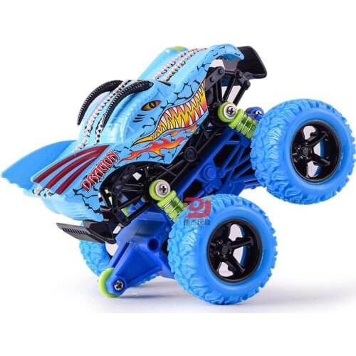Simulated spring shock absorbers climbing large wheel alloy inertial animal cartoon car childrens toy car boys toys boys gift