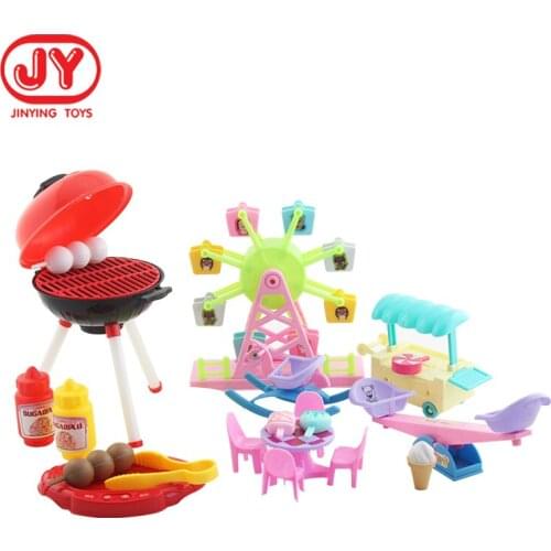 Simulated outdoor barbecue toys for children Kids Early Educational Toys toy kitchen for girls Children Gift for Girl Boy