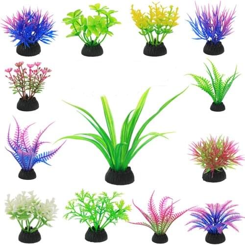 Aquarium Decoration Simulation Artificial Daffodil Plant Fish Tank Grass Flower Ornament Aquarium Decorative Accessories
