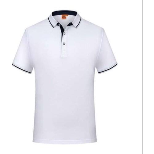 2021 Summer Mens polo cotton t shirt men causal tops