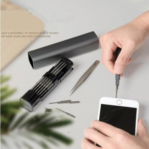 [New Version] JIMI GNT-18/23 S2 Magnetic Screwdriver Set Multifunction Household DIY Hexagon Screw Driver Repair Tools