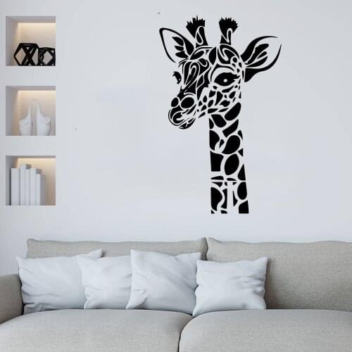 New Art Modern Acrylic Giraffe Home Decor Wall Decoration Removable Wall Sticker Wall Decals Vinyl Revocable ph487