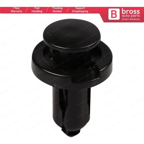 Bross Auto Parts BCF1350 10 Pieces Front & Rear Bumper Push-Type Retainer for Honda 91503-SZ5-003