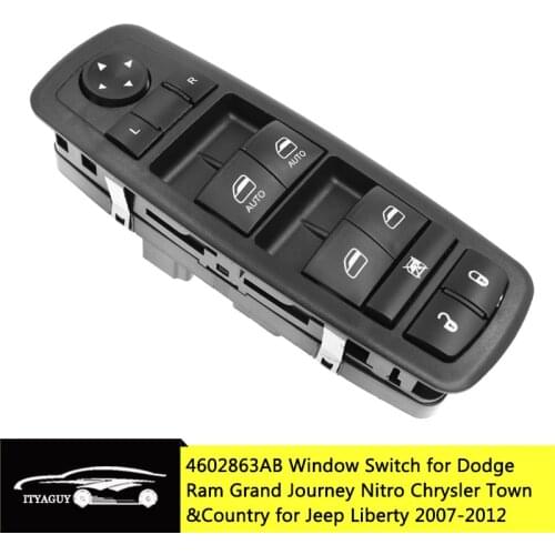 4602863AB 4602863AC 4602863AD Window Switch for Dodge Ram GRAND JOURNEY NITRO Chrysler TOWN COUNTRY for Jeep LIBERTY 2007-2012