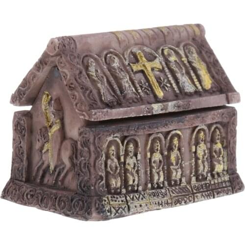 Sand Table Resin Scene CoffinLayout LandscapeLandscape Mode DioramaAccessories