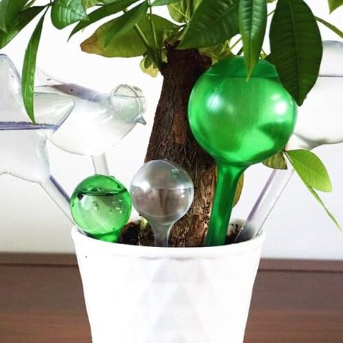 Practical PVC Travel House Plant Bulb Automatic Self Watering Device Shape Water Globes Garden Water Houseplant Plant Pot Bulb