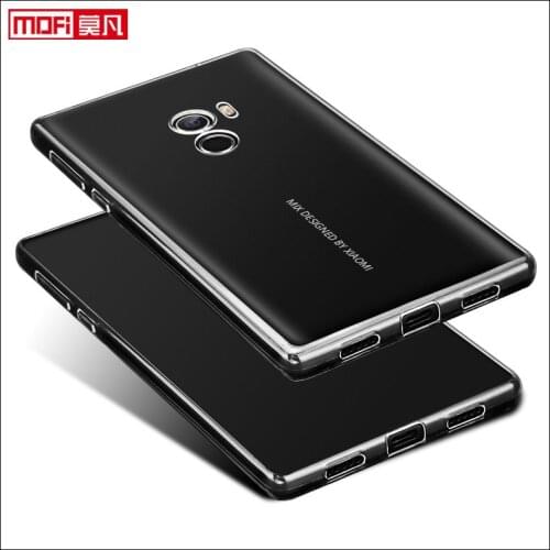 Clear case for xiaomi mi mix2 case silicon back tpu protective ultra thin mofi mi mix2 cover soft thin 5.99" xiaomi mix 2 case