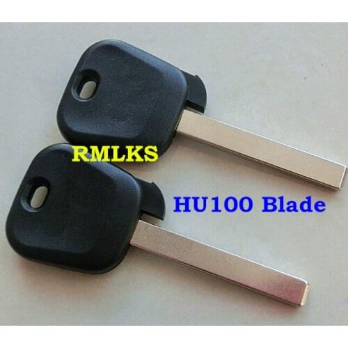 RMLKS NEW 2010-2017 B119 Transponder Chip Key Shell Fob Uncut HU100 Blade Car Chip key Cover