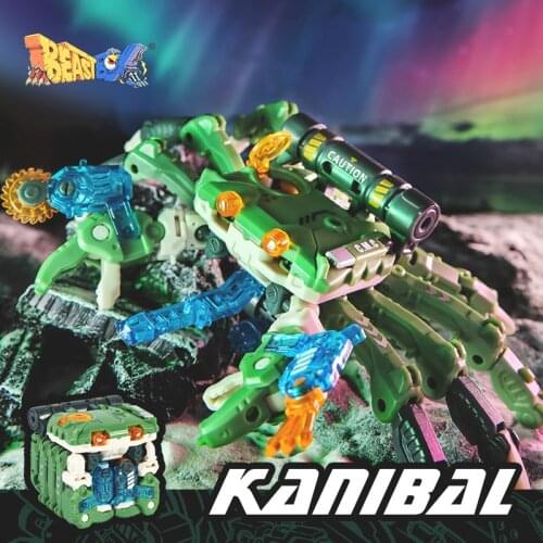 [In Stock]52TOYS BeastBox Transformation Canibal Iron Crab BB-16 Animal Action Figure Toys with Box Transforming Cubes