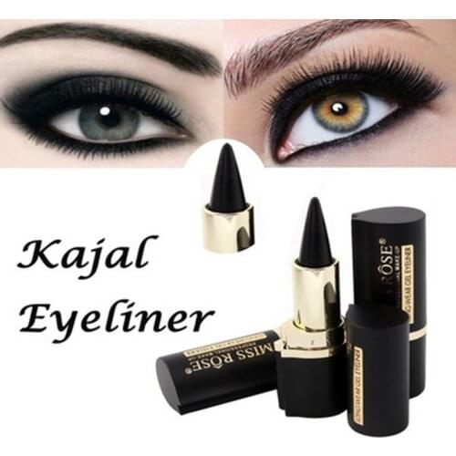High Level Black Tube Eyeliner Makeup Eyes Pencil Longwear Gel Eye Liner Stickers Eyeliner Wateroroof Long-lasting Eyes Pencil