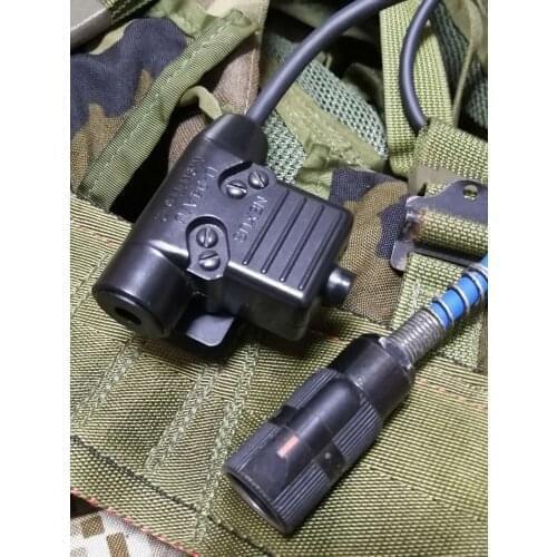 High Quality Peltor Black Connector U94 / TCA-U94 Tactical PTT