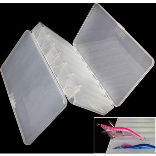 WALK FISH Fishing Box for Bait Double Sided Plastic Lure Boxes Fly Fishing Tackle Storage Box Supplies Accessories High Strength
