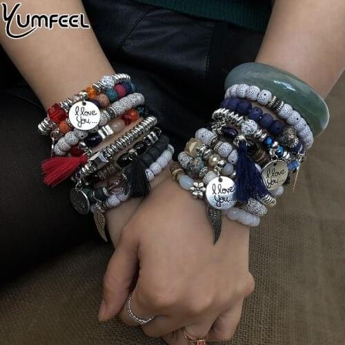 Yumfeel Bracelets With Pendants