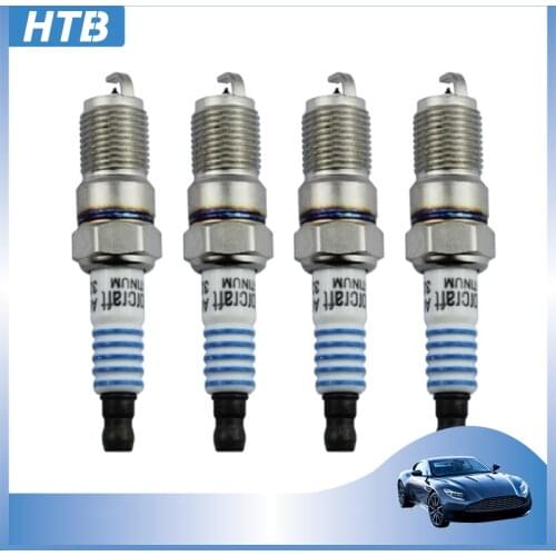 4PCS SP-432 SP432 AGSF32FM Platinum Spark Plug For Ford Contour E150 Mercury Lincoln Explorer F250 Ranger Town AGSF 32FM SP 432