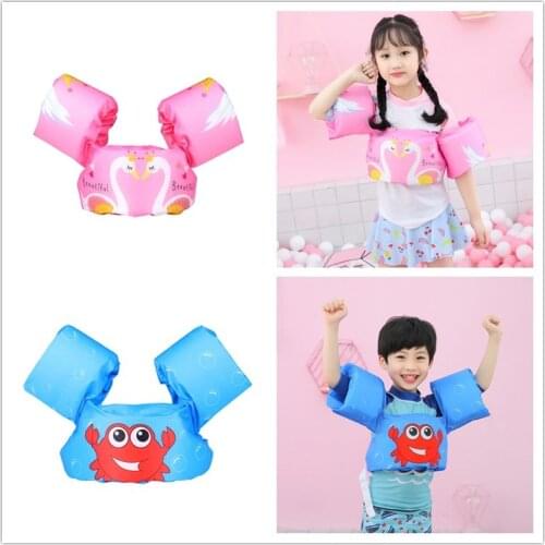 Swimming Pool Accessories Baby Child Boy Girl Arm Float Circle Pool Inflatable Flamingo Ring Float Swimming Pool