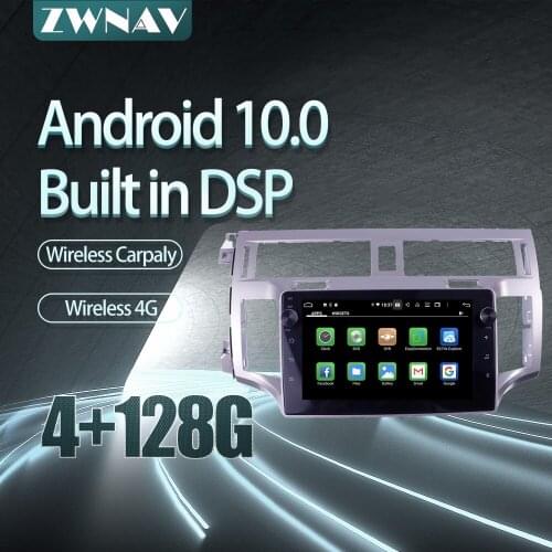 For Toyota Avalon 2006-2012 Car radio player Android 10 PX6 64GB GPS Navigation Multimedia Player Radio
