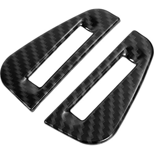 Car Mirror car side mirror guard ABS Car Vent Trim Cover Carbon Fiber Texture Fit for Jaguar XE F-PACE f pace X761 16- 19